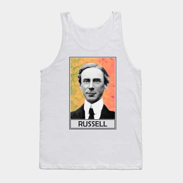 Bertrand Russell Tank Top by TheLiterarian